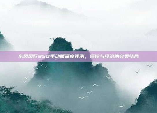 东风风行S50手动版深度评测，操控与经济的完美结合