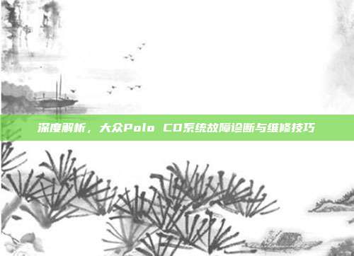 深度解析，大众Polo CD系统故障诊断与维修技巧