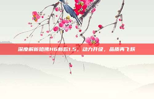 深度解析哈佛H6新款1.5，动力升级，品质再飞跃