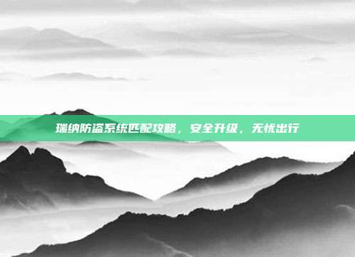 瑞纳防盗系统匹配攻略，安全升级，无忧出行
