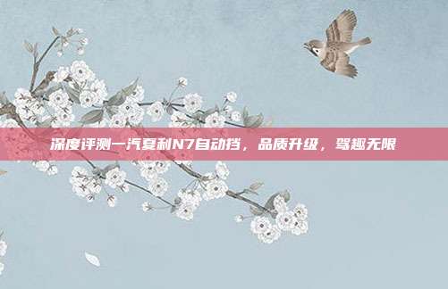 深度评测一汽夏利N7自动挡，品质升级，驾趣无限
