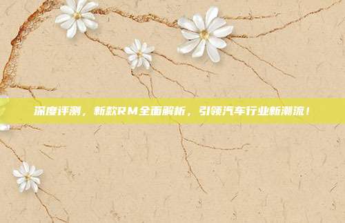 深度评测，新款RM全面解析，引领汽车行业新潮流！