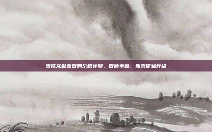 雪铁龙世嘉音响系统评测，音质卓越，驾乘体验升级