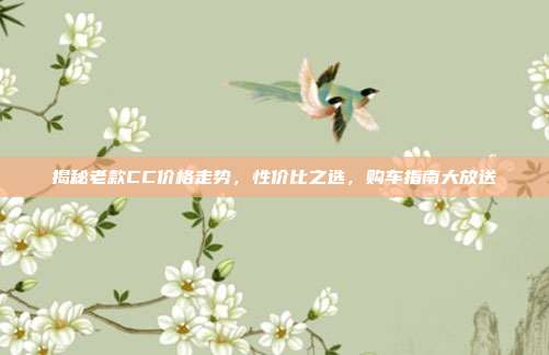 揭秘老款CC价格走势，性价比之选，购车指南大放送