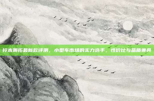 铃木奥拓最新款评测，小型车市场的实力选手，性价比与品质兼具