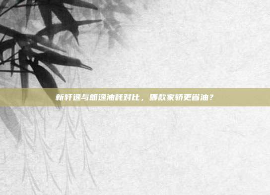 新轩逸与朗逸油耗对比，哪款家轿更省油？