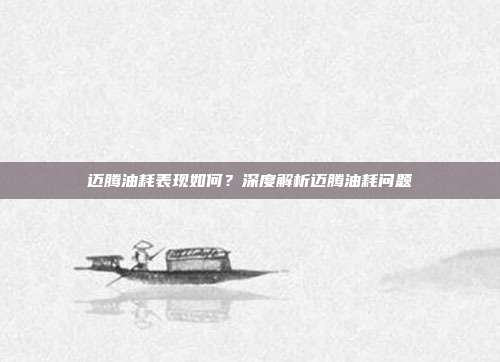 迈腾油耗表现如何？深度解析迈腾油耗问题