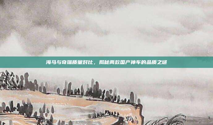 海马与奇瑞质量对比，揭秘两款国产神车的品质之谜