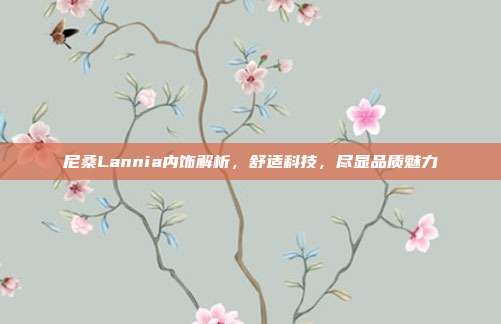 尼桑Lannia内饰解析，舒适科技，尽显品质魅力
