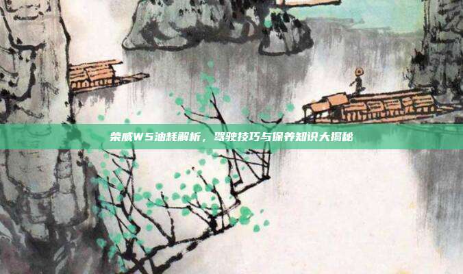 荣威W5油耗解析，驾驶技巧与保养知识大揭秘