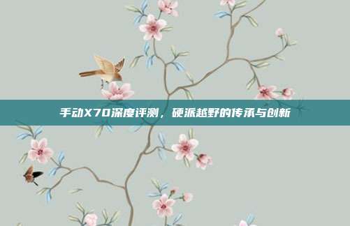 手动X70深度评测，硬派越野的传承与创新