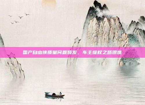 国产自由侠质量问题频发，车主维权之路艰难
