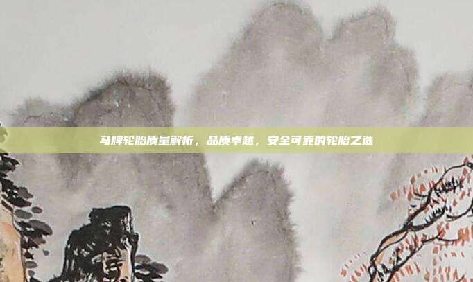 马牌轮胎质量解析，品质卓越，安全可靠的轮胎之选