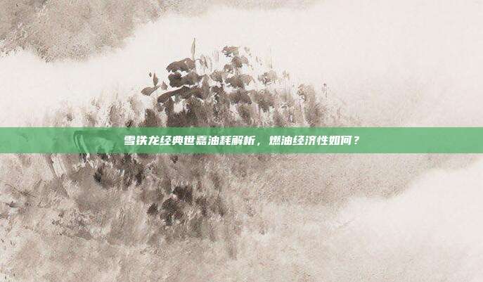 雪铁龙经典世嘉油耗解析，燃油经济性如何？