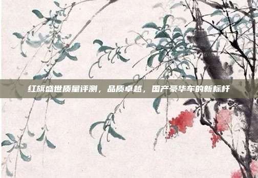 红旗盛世质量评测，品质卓越，国产豪华车的新标杆