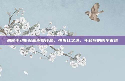 劲客手动低配版深度评测，性价比之选，年轻族的购车首选