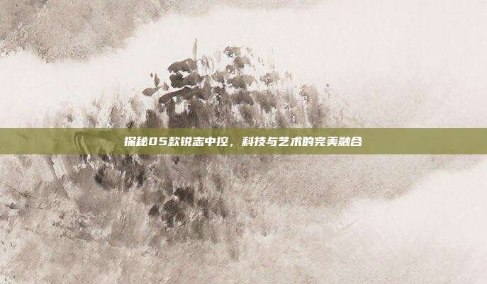 探秘05款锐志中控，科技与艺术的完美融合