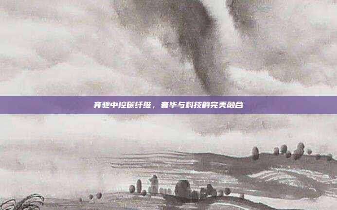 奔驰中控碳纤维，奢华与科技的完美融合