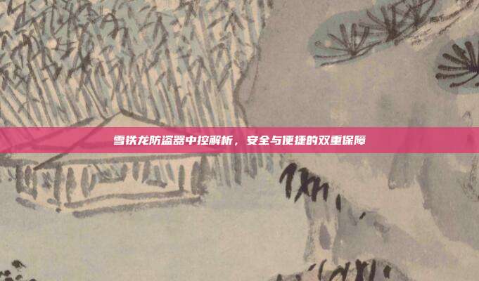 雪铁龙防盗器中控解析，安全与便捷的双重保障
