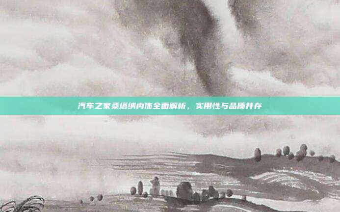 汽车之家桑塔纳内饰全面解析，实用性与品质并存