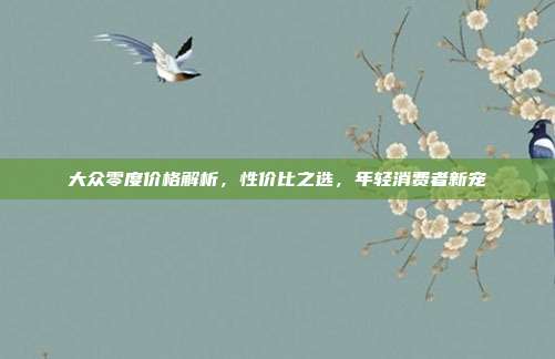 大众零度价格解析，性价比之选，年轻消费者新宠