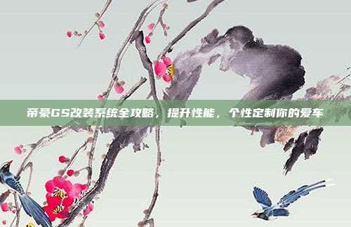 帝豪GS改装系统全攻略，提升性能，个性定制你的爱车