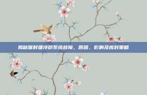揭秘保时捷冷却系统故障，原因、影响及应对策略