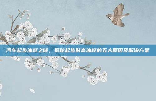 汽车起步油耗之谜，揭秘起步时高油耗的五大原因及解决方案