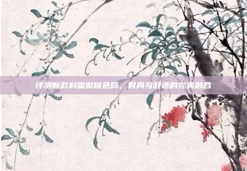 评测新款科雷傲棕色版，时尚与舒适的完美融合