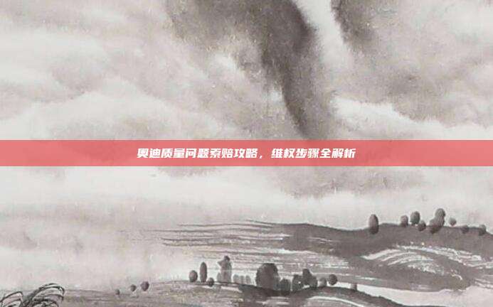 奥迪质量问题索赔攻略，维权步骤全解析