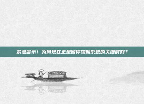 紧急警示！为何现在正是暂停辅助系统的关键时刻？