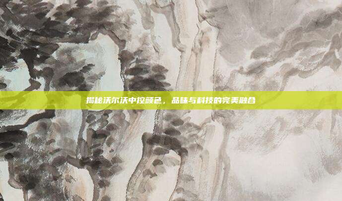 揭秘沃尔沃中控颜色，品味与科技的完美融合