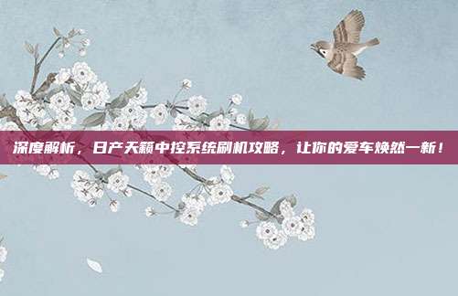 深度解析，日产天籁中控系统刷机攻略，让你的爱车焕然一新！