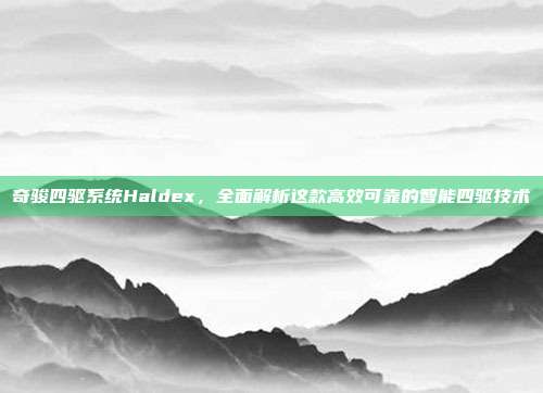 奇骏四驱系统Haldex，全面解析这款高效可靠的智能四驱技术