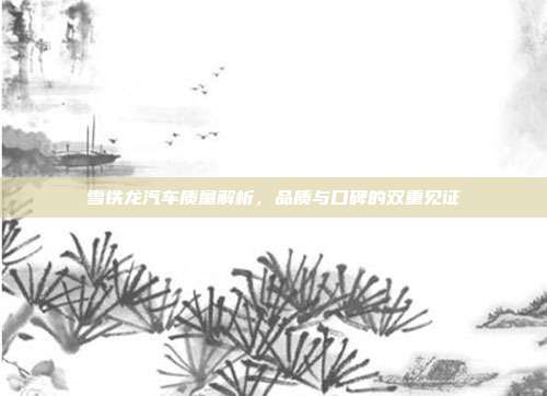 雪铁龙汽车质量解析，品质与口碑的双重见证
