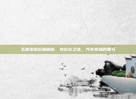 五菱宝骏价格解析，性价比之选，汽车市场的黑马