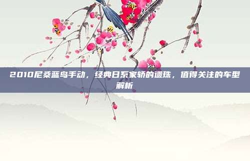 2010尼桑蓝鸟手动，经典日系家轿的遗珠，值得关注的车型解析