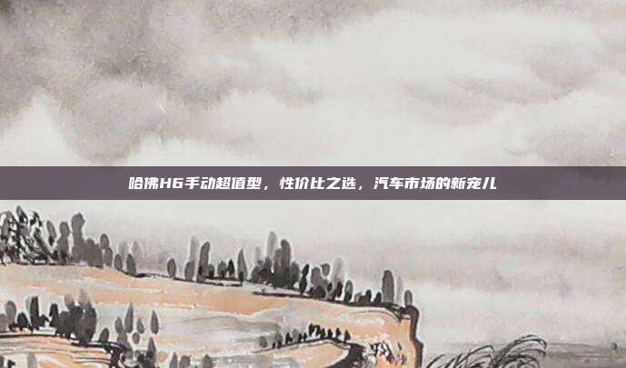 哈佛H6手动超值型，性价比之选，汽车市场的新宠儿