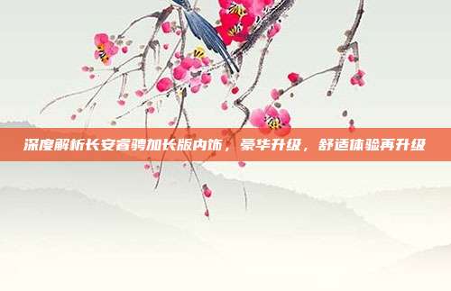 深度解析长安睿骋加长版内饰，豪华升级，舒适体验再升级