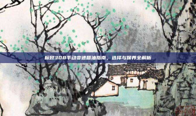 标致308手动变速箱油指南，选择与保养全解析