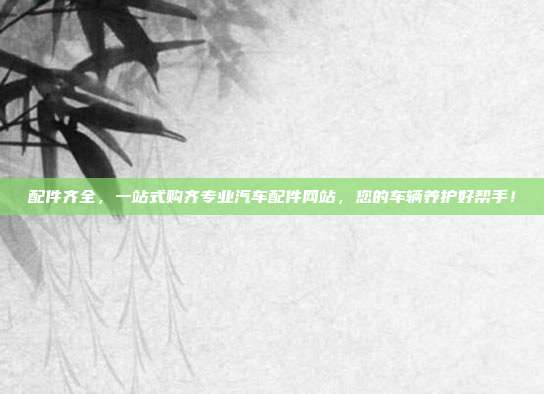 配件齐全，一站式购齐专业汽车配件网站，您的车辆养护好帮手！
