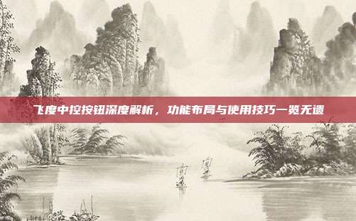飞度中控按钮深度解析，功能布局与使用技巧一览无遗