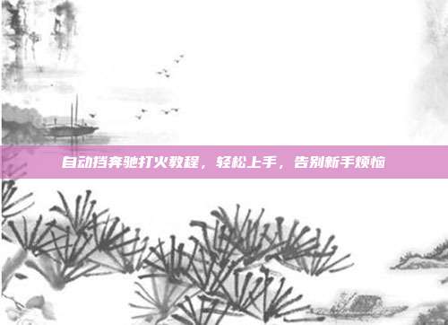 自动挡奔驰打火教程，轻松上手，告别新手烦恼