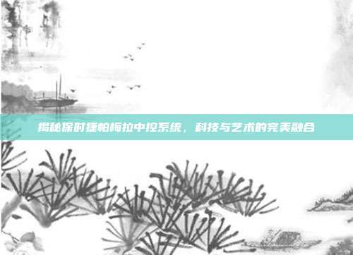 揭秘保时捷帕梅拉中控系统，科技与艺术的完美融合