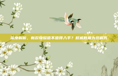 深度解析，新款奇骏值不值得入手？权威数据为您解答