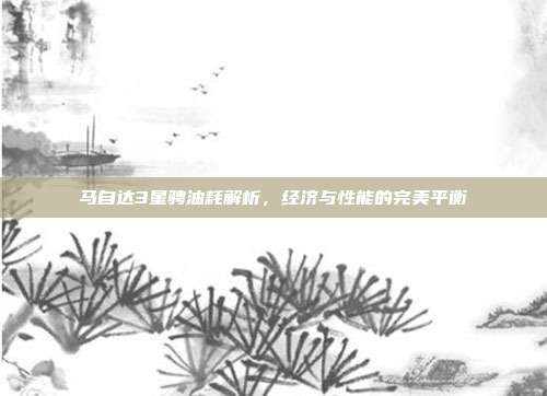 马自达3星骋油耗解析，经济与性能的完美平衡