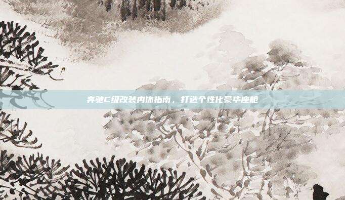 奔驰C级改装内饰指南，打造个性化豪华座舱
