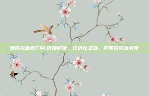 雪铁龙世嘉C4L价格解析，性价比之选，购车指南全解析