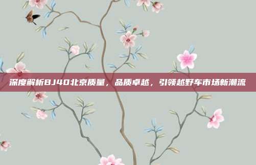 深度解析BJ40北京质量，品质卓越，引领越野车市场新潮流