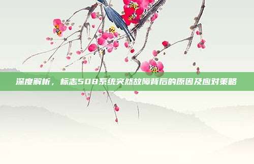 深度解析，标志508系统突然故障背后的原因及应对策略